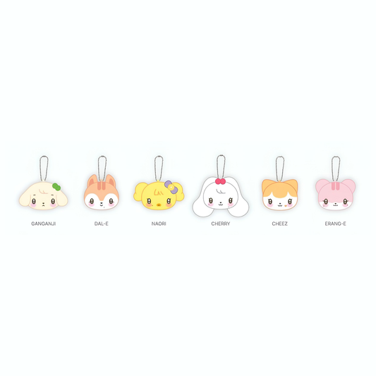 (PRE-ORDER) IVE x MINIVE - FACE KEYRING