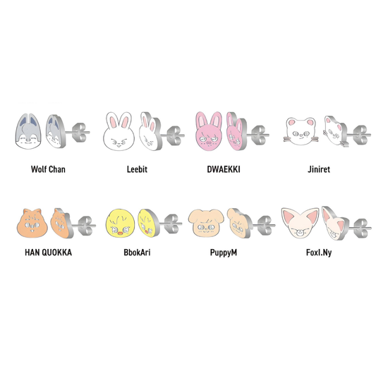 (PRE-ORDER) Stray Kids 'RUN IT JAPAN' - Earrings