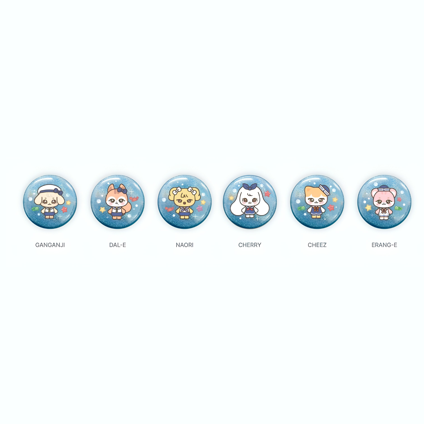 (PRE-ORDER) IVE x MINIVE - RANDOM PIN-BUTTON