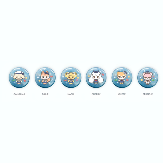 (PRE-ORDER) IVE x MINIVE - RANDOM PIN-BUTTON