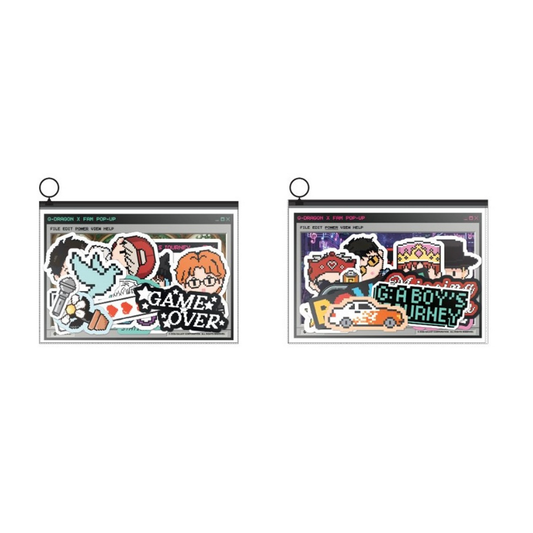 (PRE-ORDER) G-DRAGON x FAM - STICKER PACK
