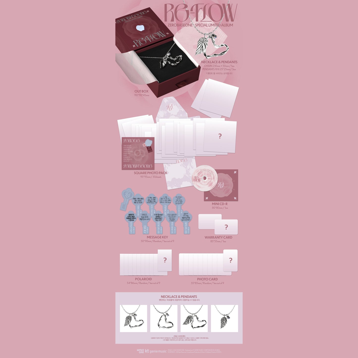 (PRE-ORDER) ZEROBASEONE Special Limited Album [𝐑𝐄-𝐅𝐋𝐎𝐖]