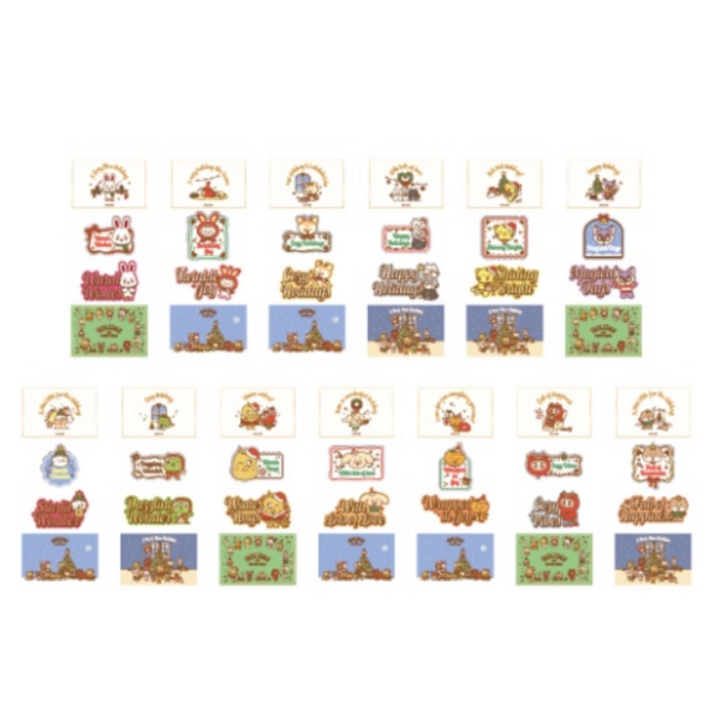 (PRE-ORDER) SEVENTEEN <HOLIDAY with MINITEEN> POP-UP - POST CARD SET