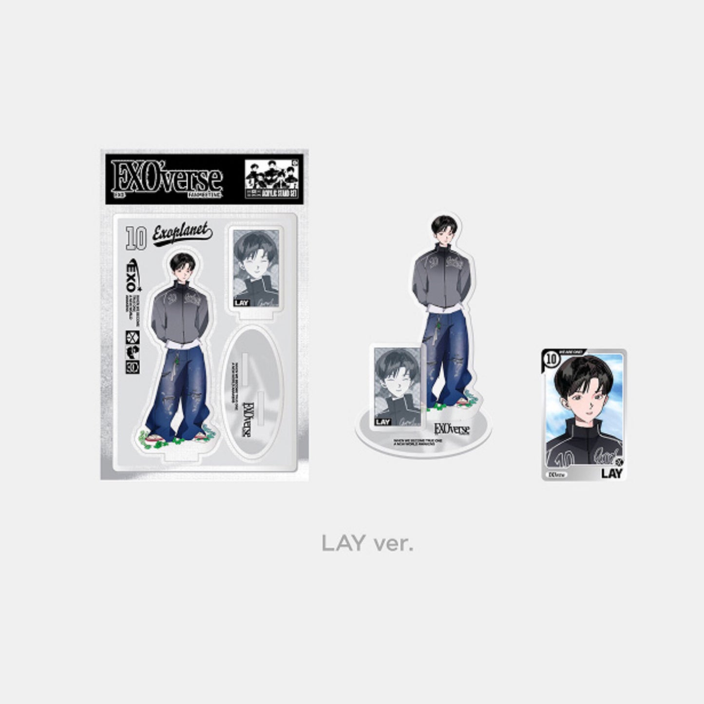 (PRE-ORDER) EXO FANMEETING <EXO’verse> - ILLUSTRATION ACRYLIC STAND SET