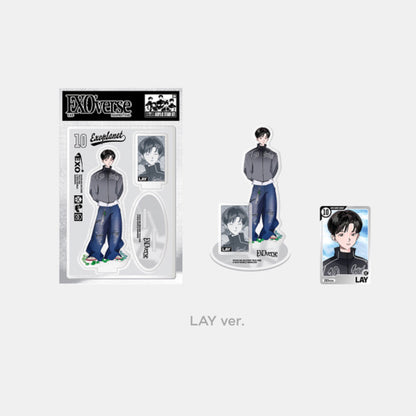 (PRE-ORDER) EXO FANMEETING <EXO’verse> - ILLUSTRATION ACRYLIC STAND SET