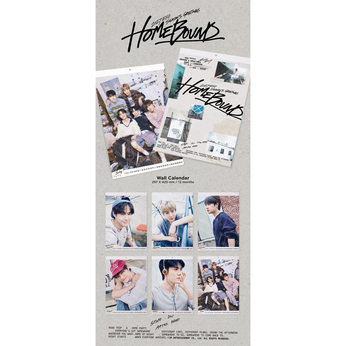 (PRE-ORDER) EXO - 2027 SEASON'S GREETINGS