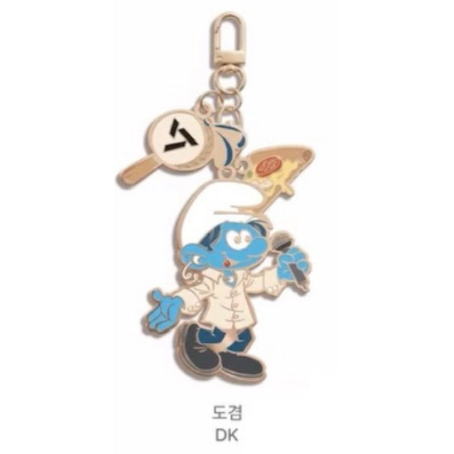 (PRE-ORDER) SEVENTEEN x THE SMURFS x ISAAC TOAST - KEYRING (RANDOM)