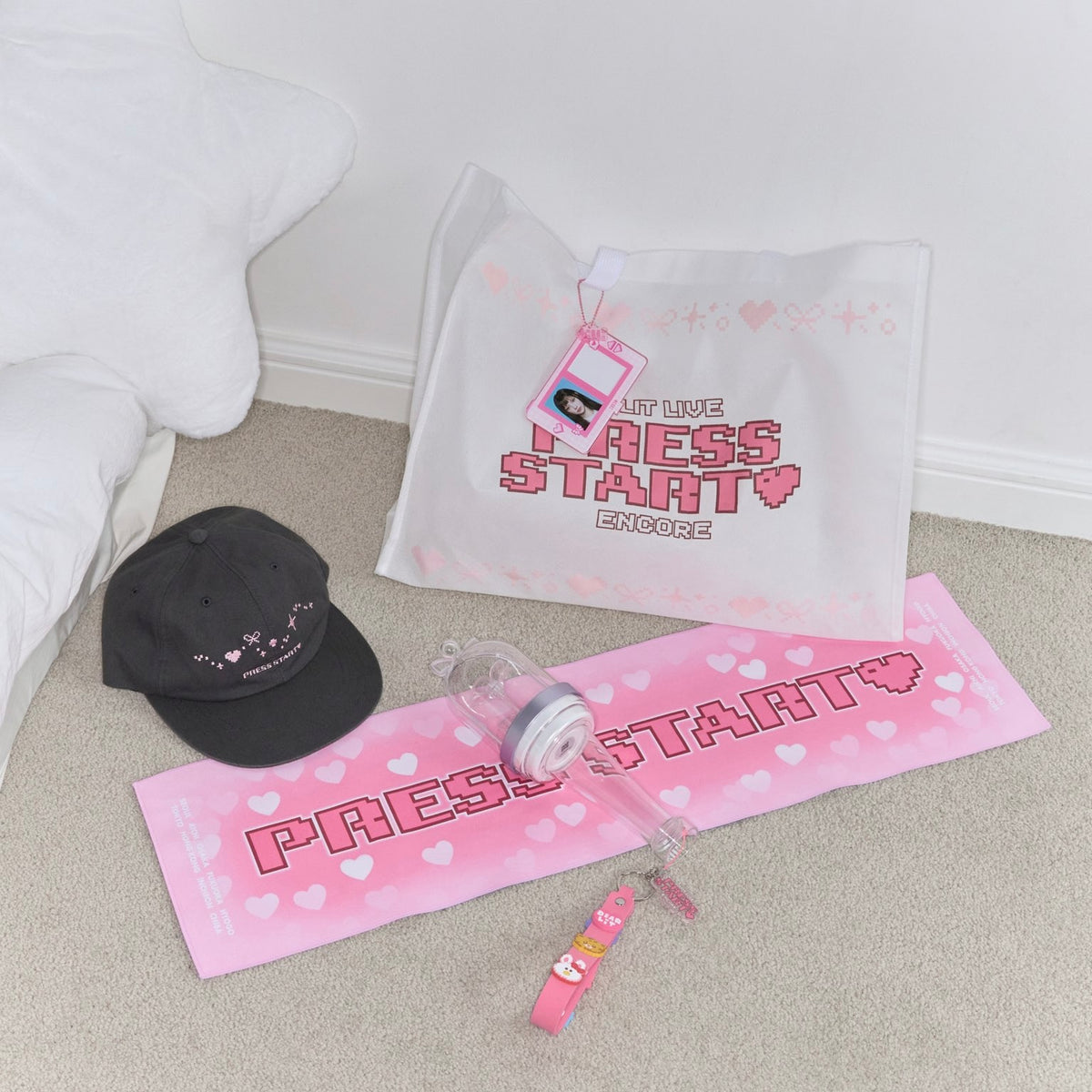 (PRE-ORDER) ILLIT 'PRESS START' ENCORE - SHOPPER BAG