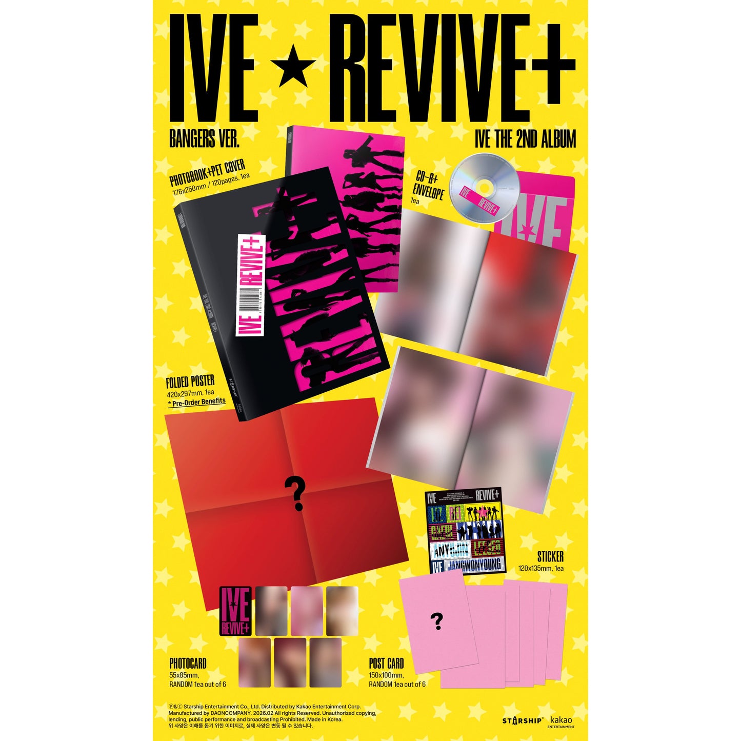 (PRE-ORDER) IVE [REVIVE+] (Random Ver.)