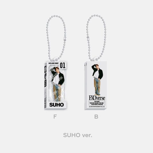 (PRE-ORDER) EXO FANMEETING <EXO’verse> - RANDOM MINIATURE KEY RING