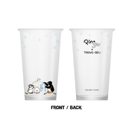 (PRE-ORDER) TAEYEON PINGU meets TAENG-GEU POP-UP STORE - GLASS CUP