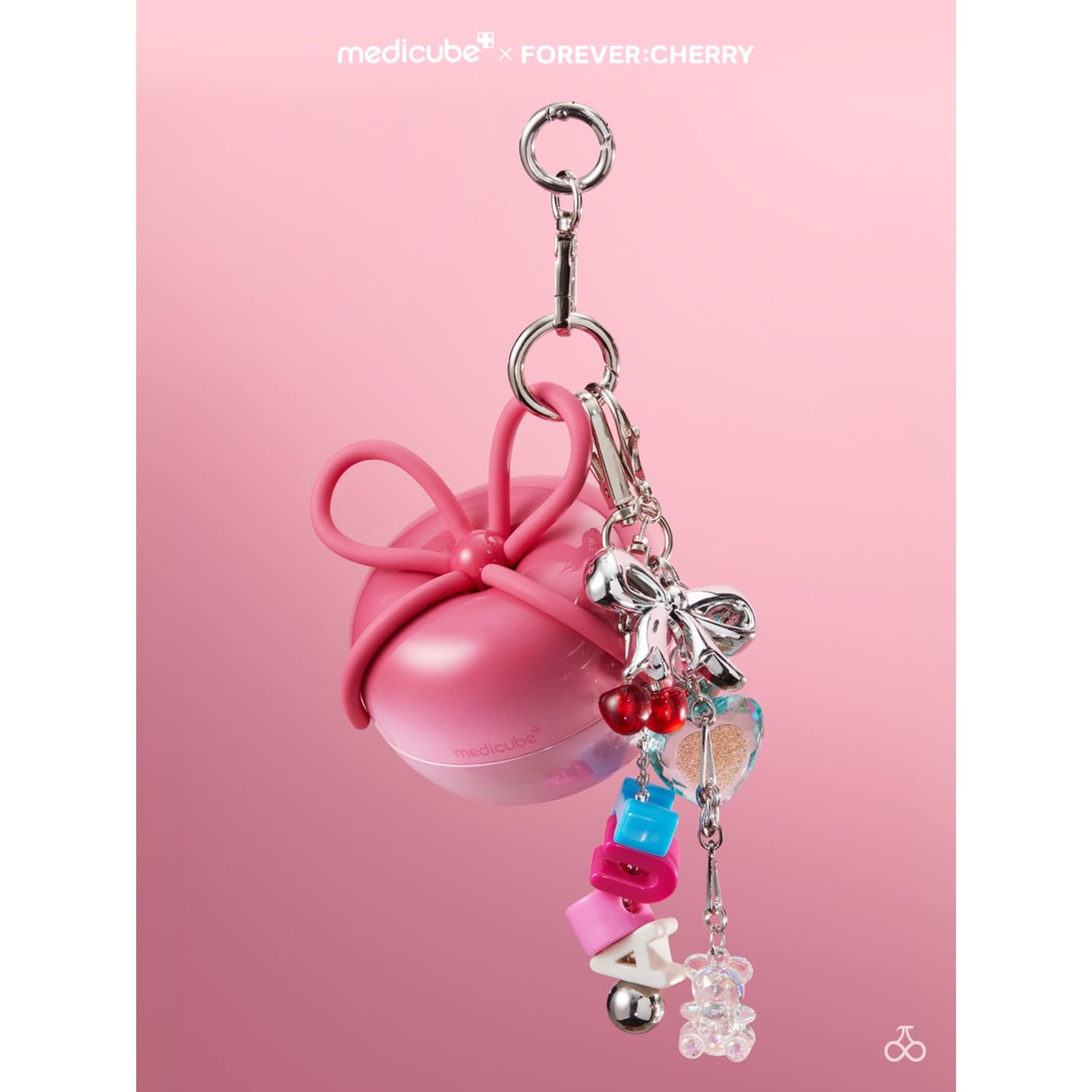 (Pre-Order) MEDICUBE X FOREVER CHERRY - Ribbon Cherry Glass Hair Brush