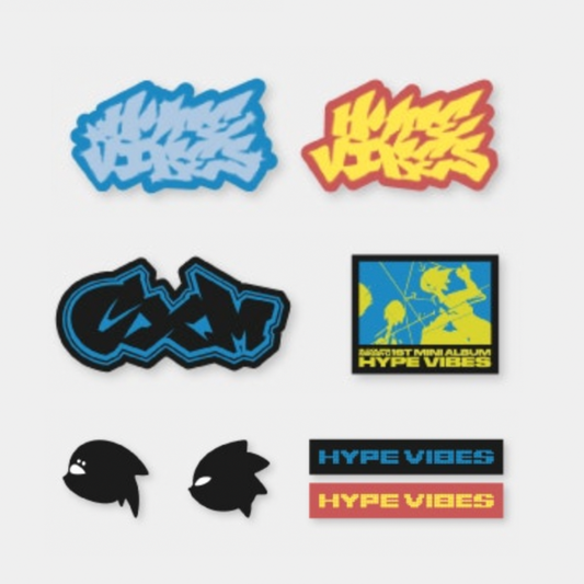 [PRE-ORDER] S.COUPS X MINGYU “HYPE VIBES” POP-UP Sticker Set