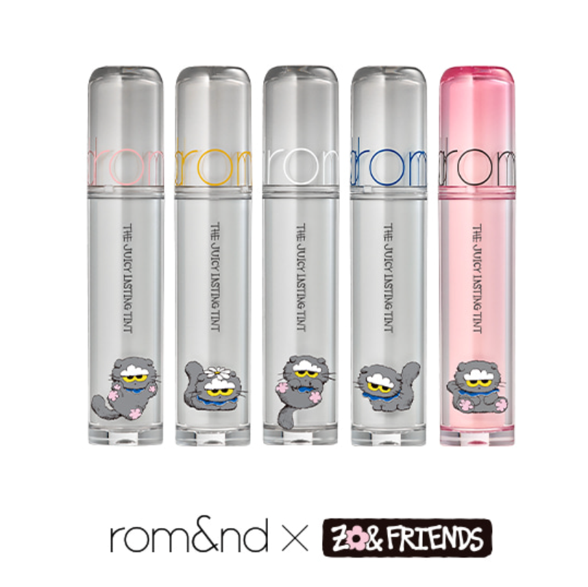 ROM&ND X ZO& FRIENDS JUICY LASTING TINT