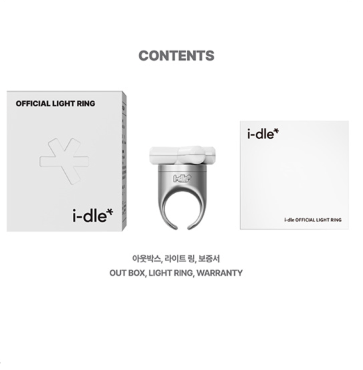 (PRE-ORDER) 2026 i-dle WORLD TOUR [Syncopation] MD - LIGHT RING