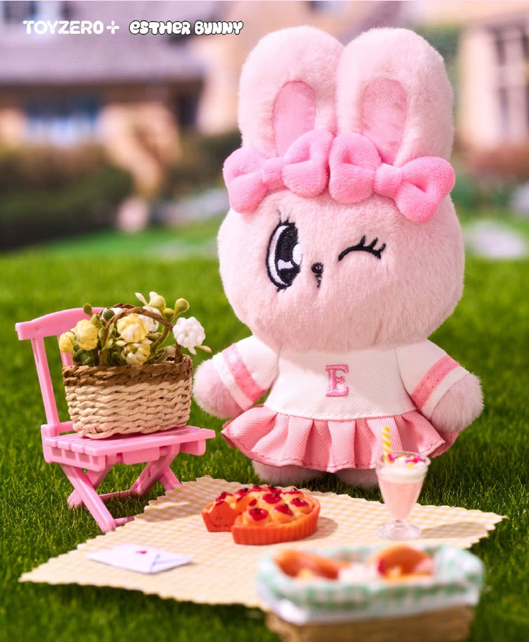 Esther Bunny Plush Keyring [Random]