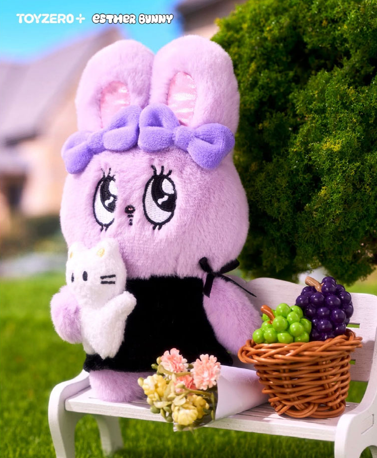 Esther Bunny Plush Keyring [Random]
