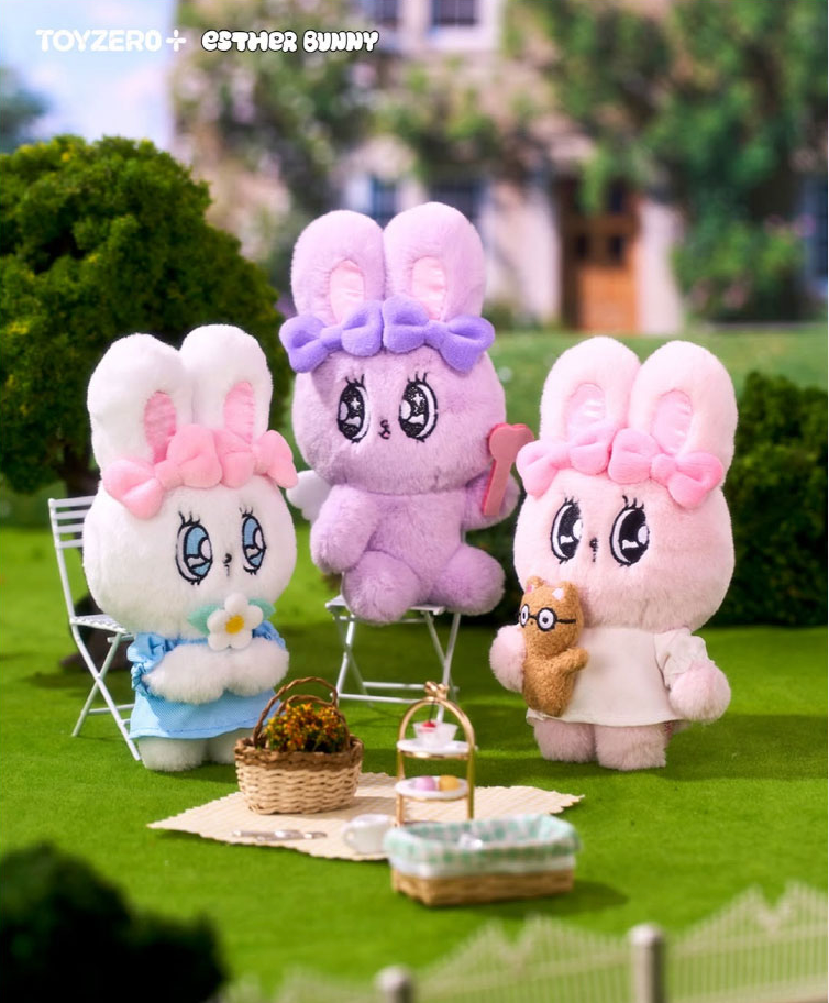 Esther Bunny Plush Keyring [Random]