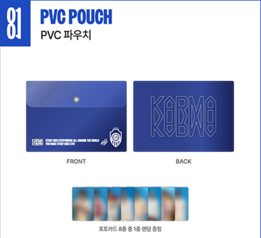 [PRE-ORDER] PVC Pouch Stray Kids – KARMA POP UP MD