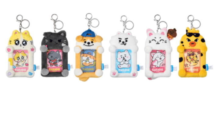 (PRE ORDER) ENHYPEN ENCHIN Character Collection — Plush Photocard Holder