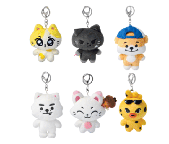 (PRE ORDER) ENHYPEN ENCHIN Character Collection — Plush Keyring