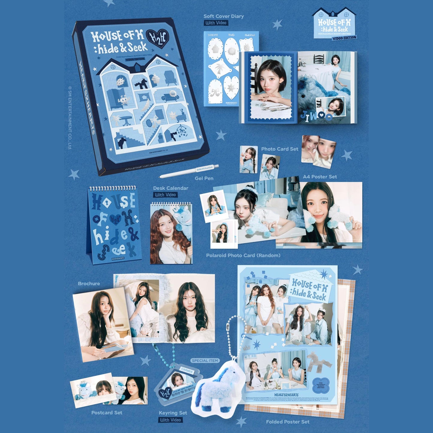 (PRE-ORDER) Hearts2Hearts 2026 SEASON’S GREETINGS - VIDEO EDITION
