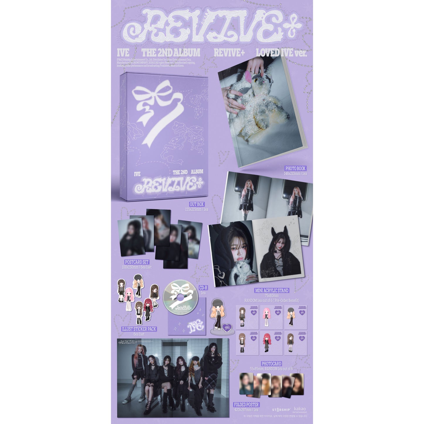 (PRE-ORDER) IVE [REVIVE+] (LOVED IVE Ver.)