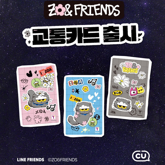 (PRE-ORDER) T MONEY CARD x G-DRAGON - ZO& FRIENDS