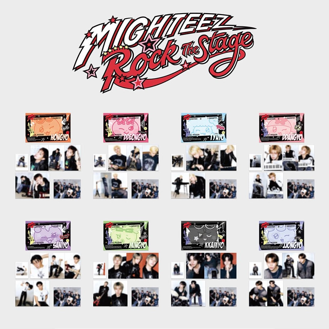 (PRE-ORDER) MIGHTEEZ Rock The Stage POP-UP - Photo Pack