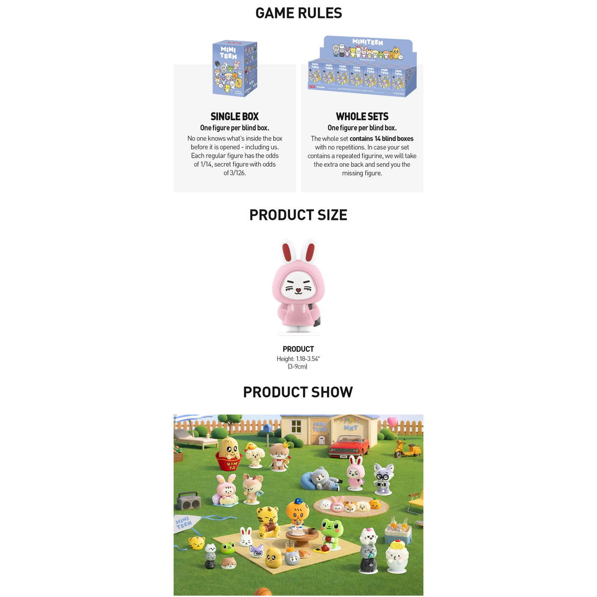 (PRE-ORDER) POP MART x MINITEEN Healing Moments Series Figures