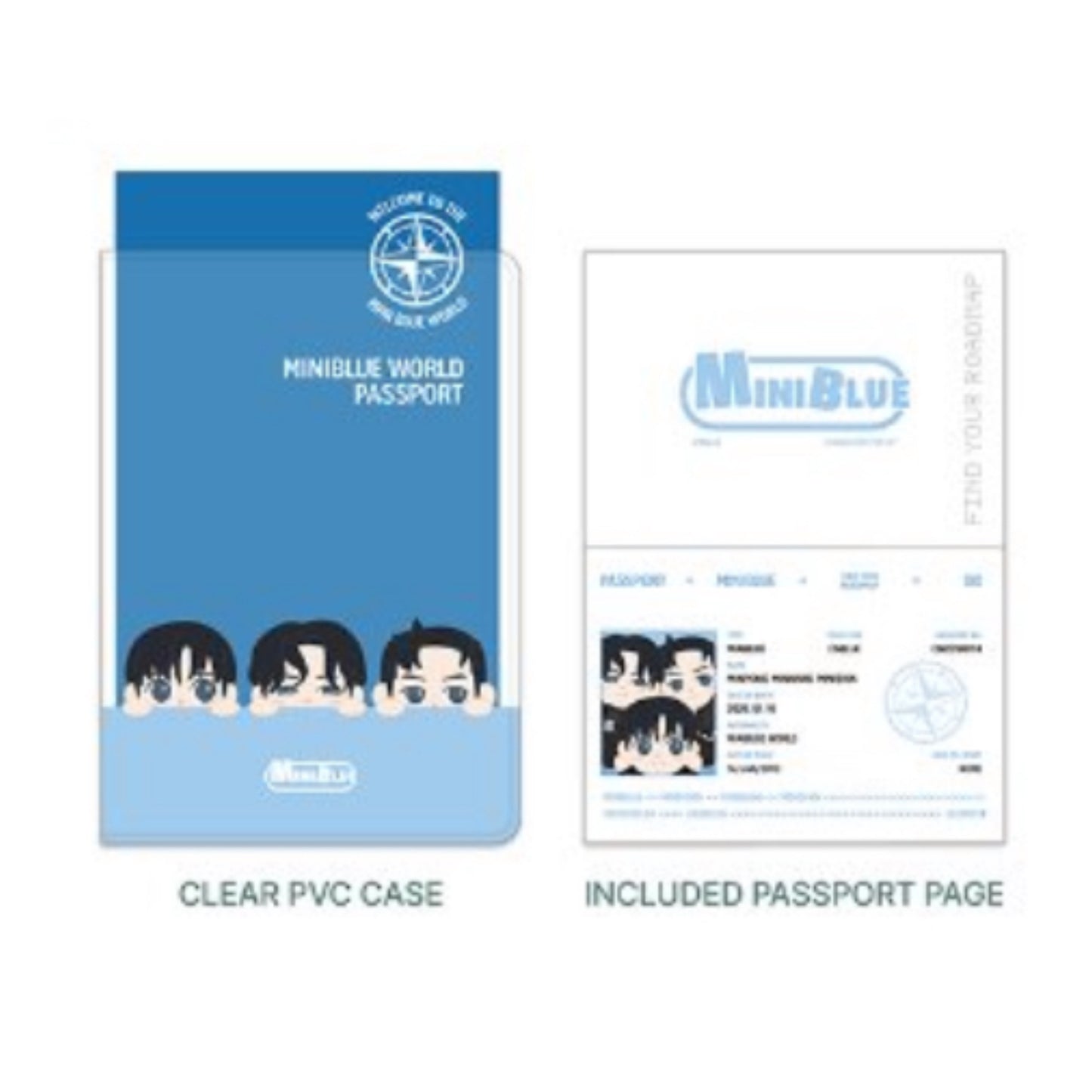(PRE-ORDER) CNBLUE <FIND YOUR ROADMAP> POP-UP - PASSPORT CASE