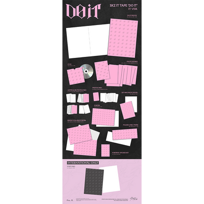 (PRE-ORDER) Stray Kids – SKZ IT TAPE ‘DO IT’ (DO Ver. / IT Ver.)