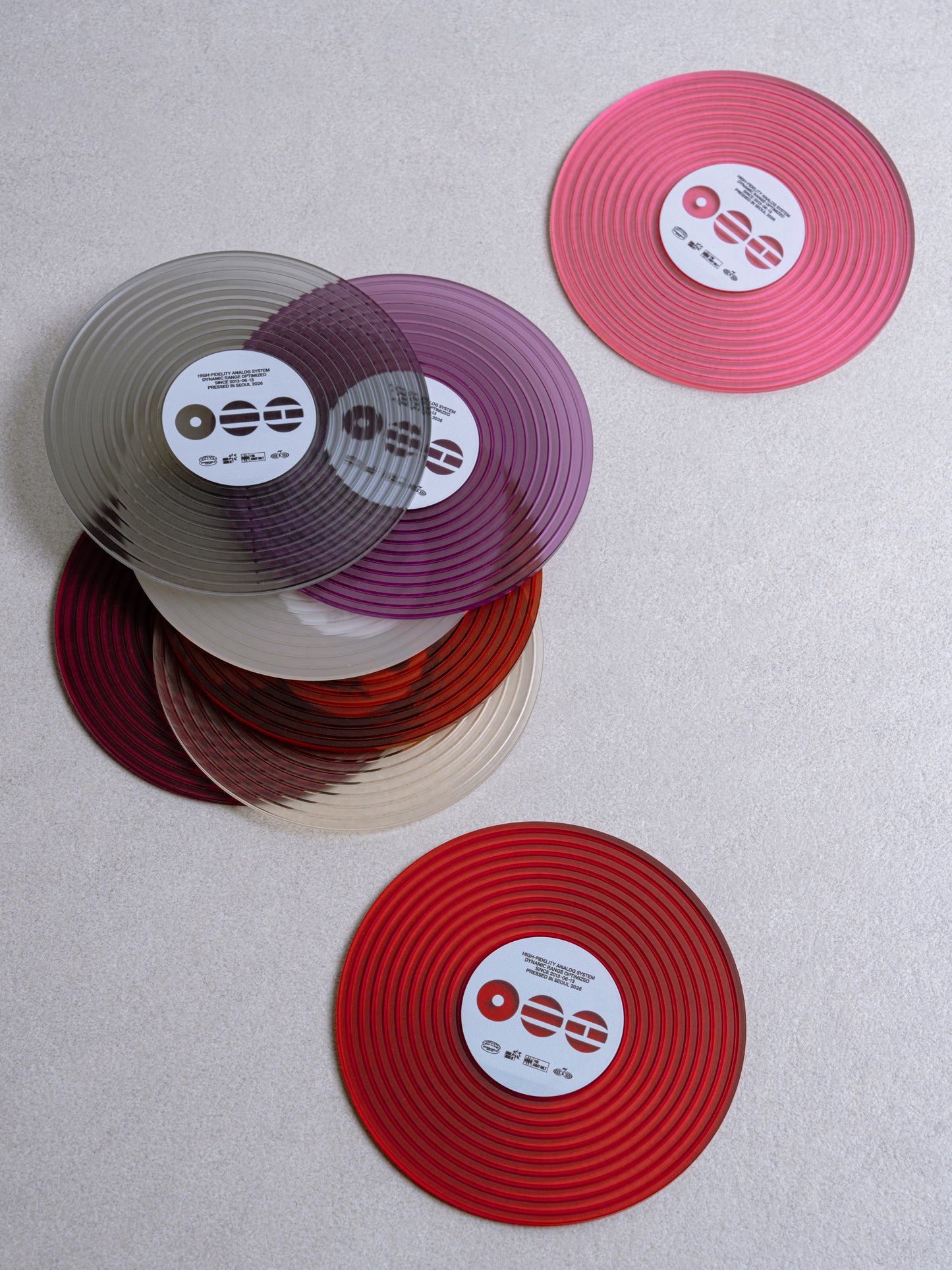 (PRE-ORDER) BTS 'ARIRANG' TOUR MERCH - VINYL COASTER - RANDOM