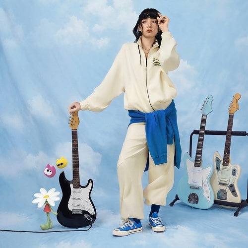 (PRE-ORDER) ZO&FRIENDS x CONVERSE - LOOSE FULL ZIP TOP