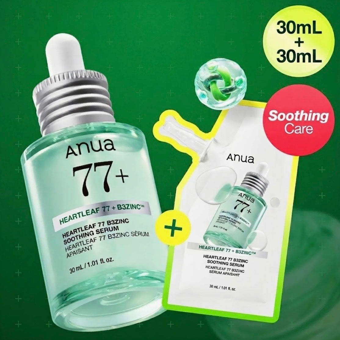 (PRE-ORDER) OLIVE YOUNG x Sanrio - Anua Heartleaf 77 B3 Zinc Soothing Serum