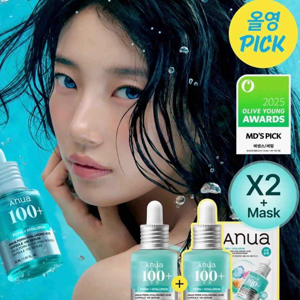 (PRE-ORDER) OLIVE YOUNG x Sanrio - Anua PDRN Hyaluronic Capsule 100 Serum