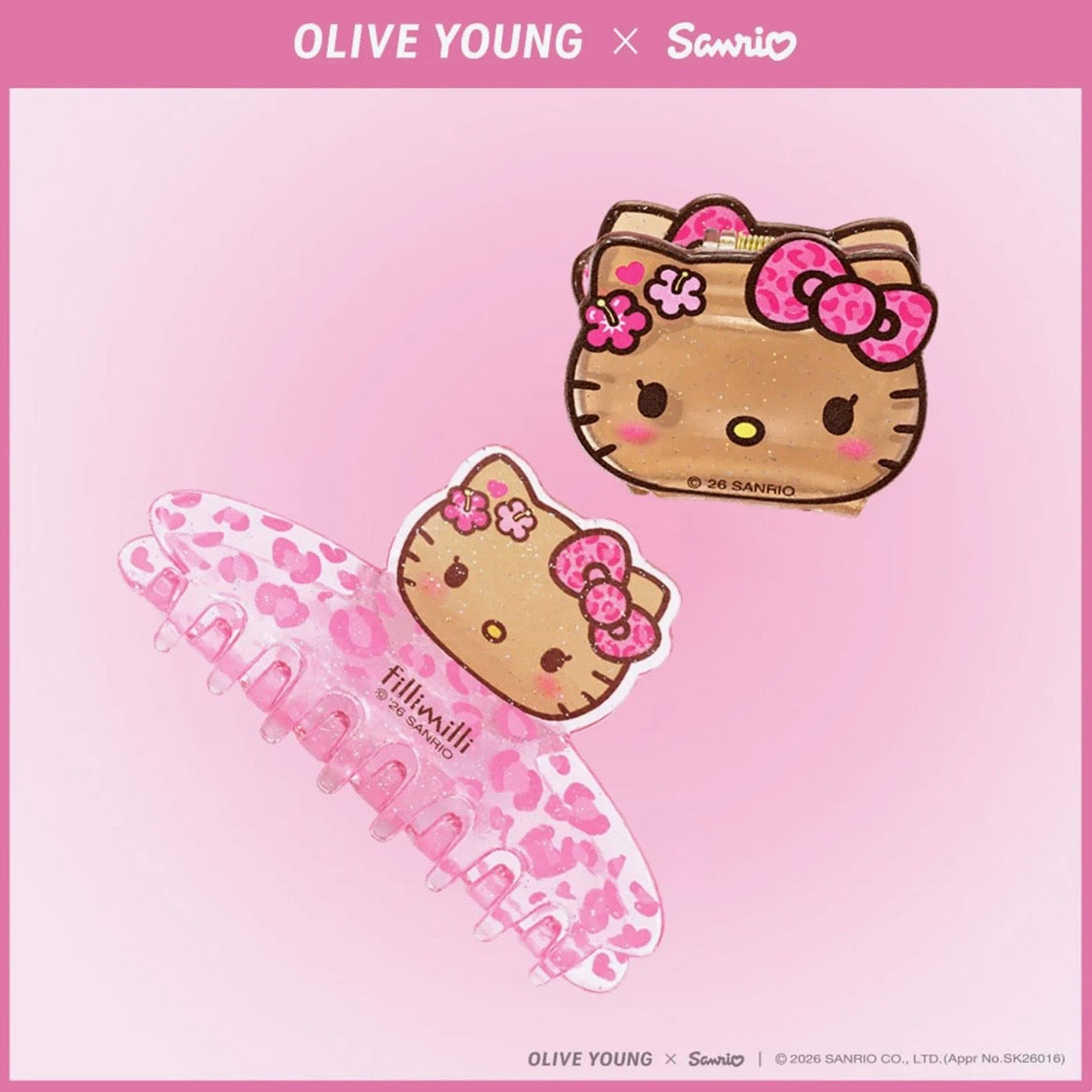 (PRE-ORDER) OLIVE YOUNG x Sanrio - Filimilli Sanrio collection