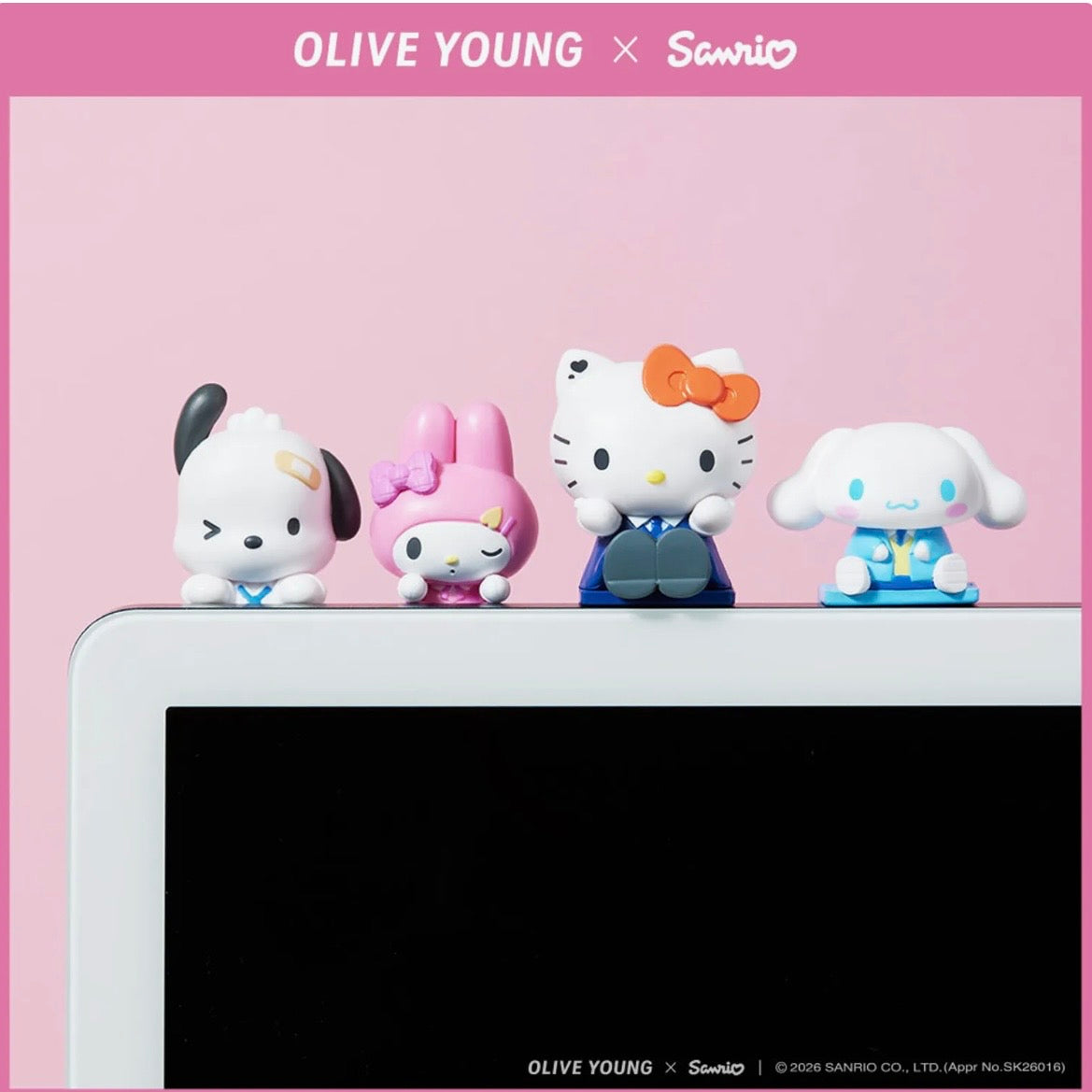 (PRE-ORDER) OLIVE YOUNG x Sanrio - Filimilli Sanrio collection