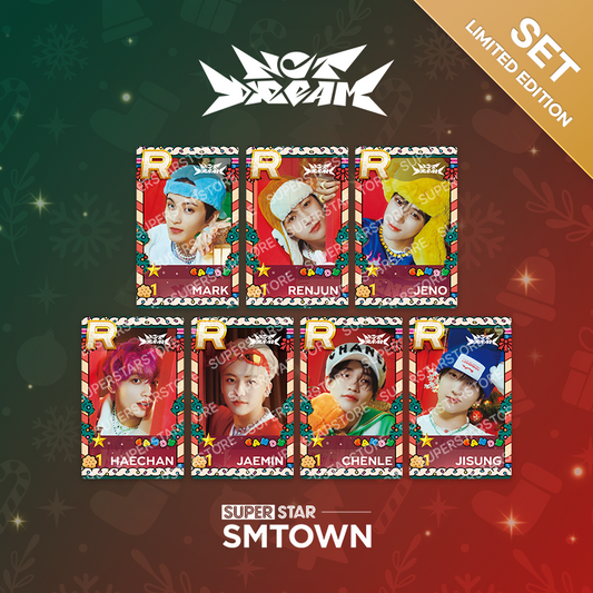 (PRE-ORDER) SUPERSTAR STAR+ING : NCT DREAM Christmas Photocards