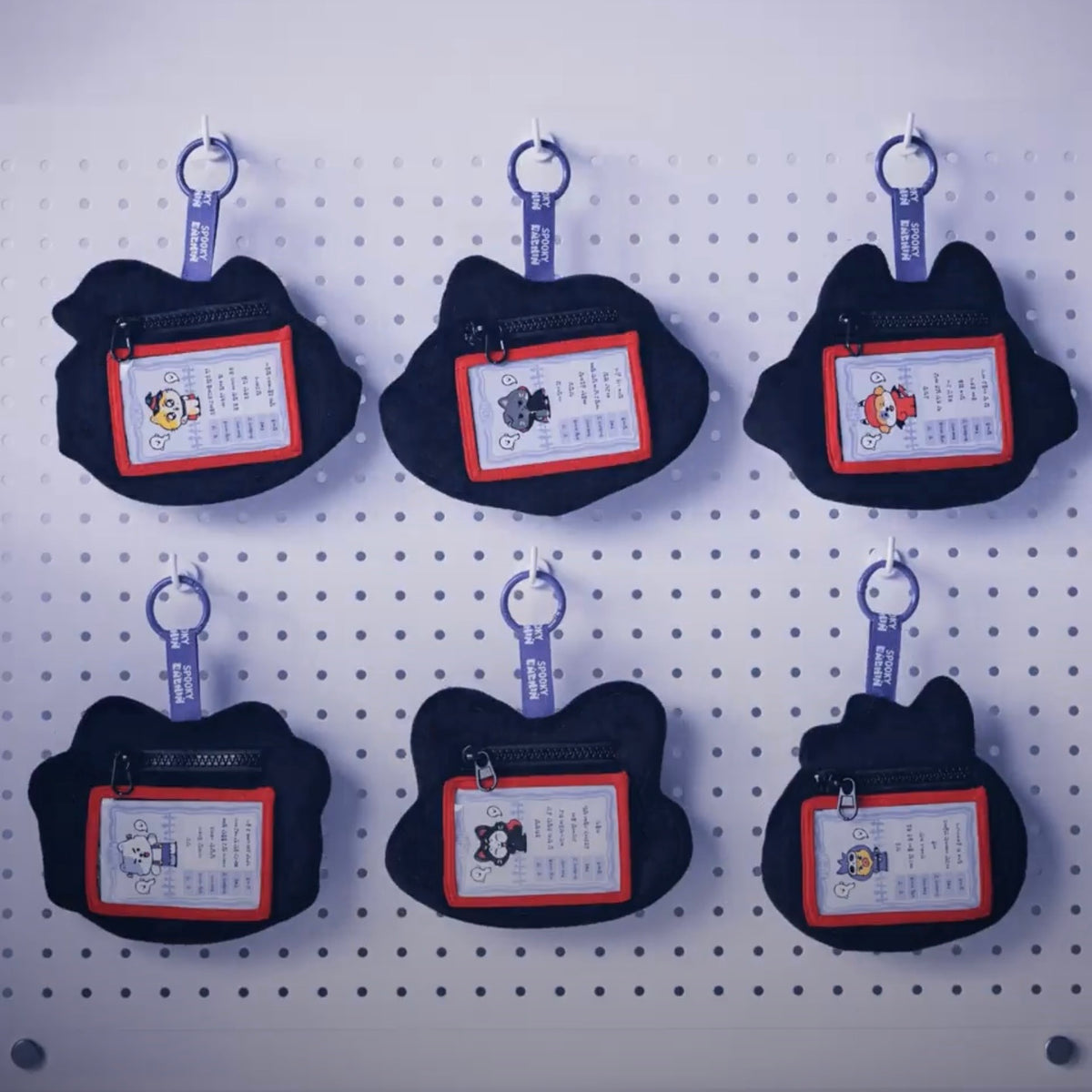 (PRE-ORDER) ENHYPEN 'SPOOKY ENCHIN' POP-UP - PLUSH POUCH KEYRING