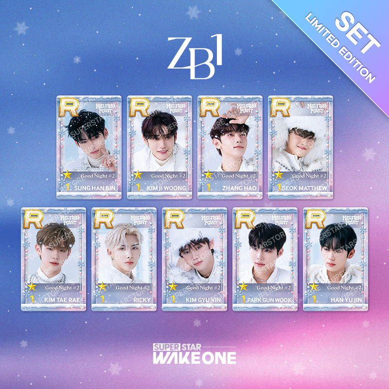(PRE-ORDER) SUPERSTAR STAR+ING : ZEROBASEONE Christmas Photocards