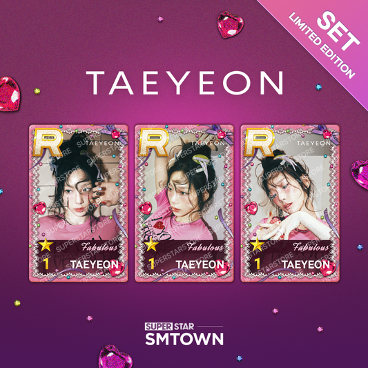 (PRE-ORDER) SUPERSTAR STAR+ING : TAEYEON BEST 1 Christmas Photocards