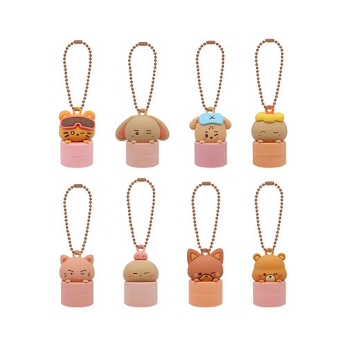 (PRE-ORDER) ATEEZ 8th Anniv: BLUE DRIFT - Lip Cap Keyring