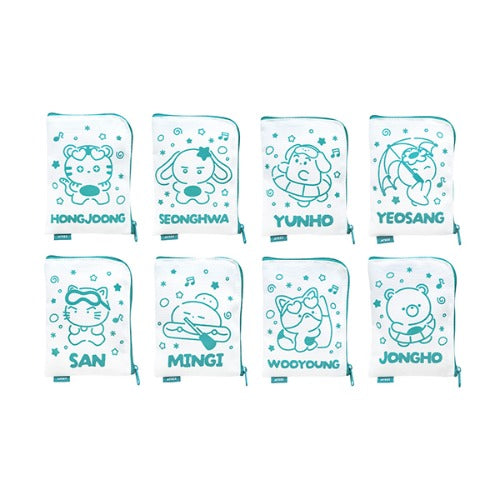 (PRE-ORDER) ATEEZ 8th Anniv: BLUE DRIFT - Mini Pouch