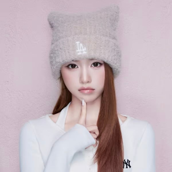 (PRE-ORDER) RESCENE x MLB - PLUSH MEOWING BEANIE