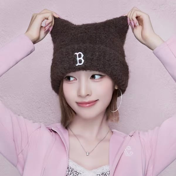 (PRE-ORDER) RESCENE x MLB - PLUSH MEOWING BEANIE