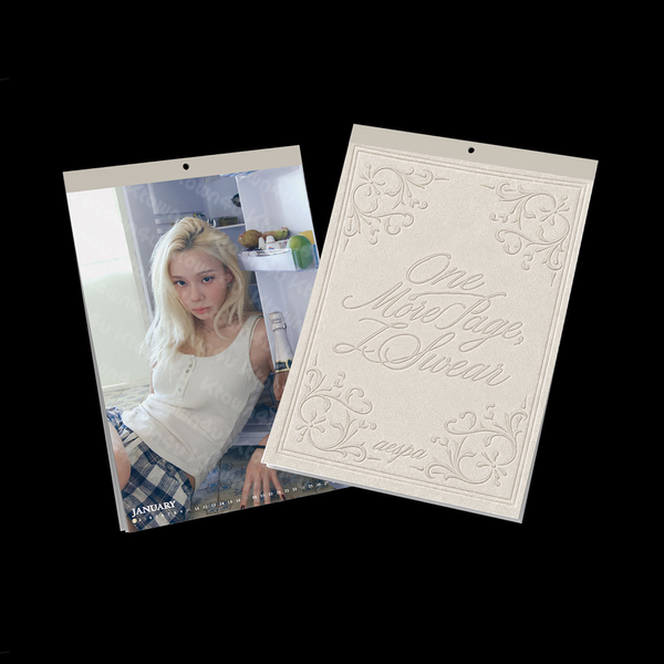 (PRE-ORDER) aespa - 2027 Wall Calendar