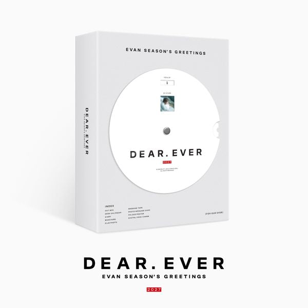 (PRE-ORDER) EVAN - 2027 SEASON’S GREETINGS [DEAR. EVER]