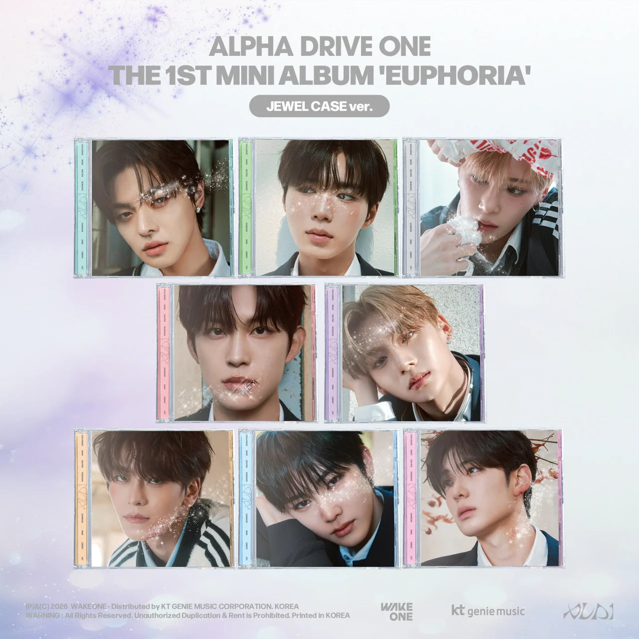 (PRE-ORDER) ALPHA DRIVE ONE ‘EUPHORIA’ - JEWEL CASE Ver. (RANDOM)