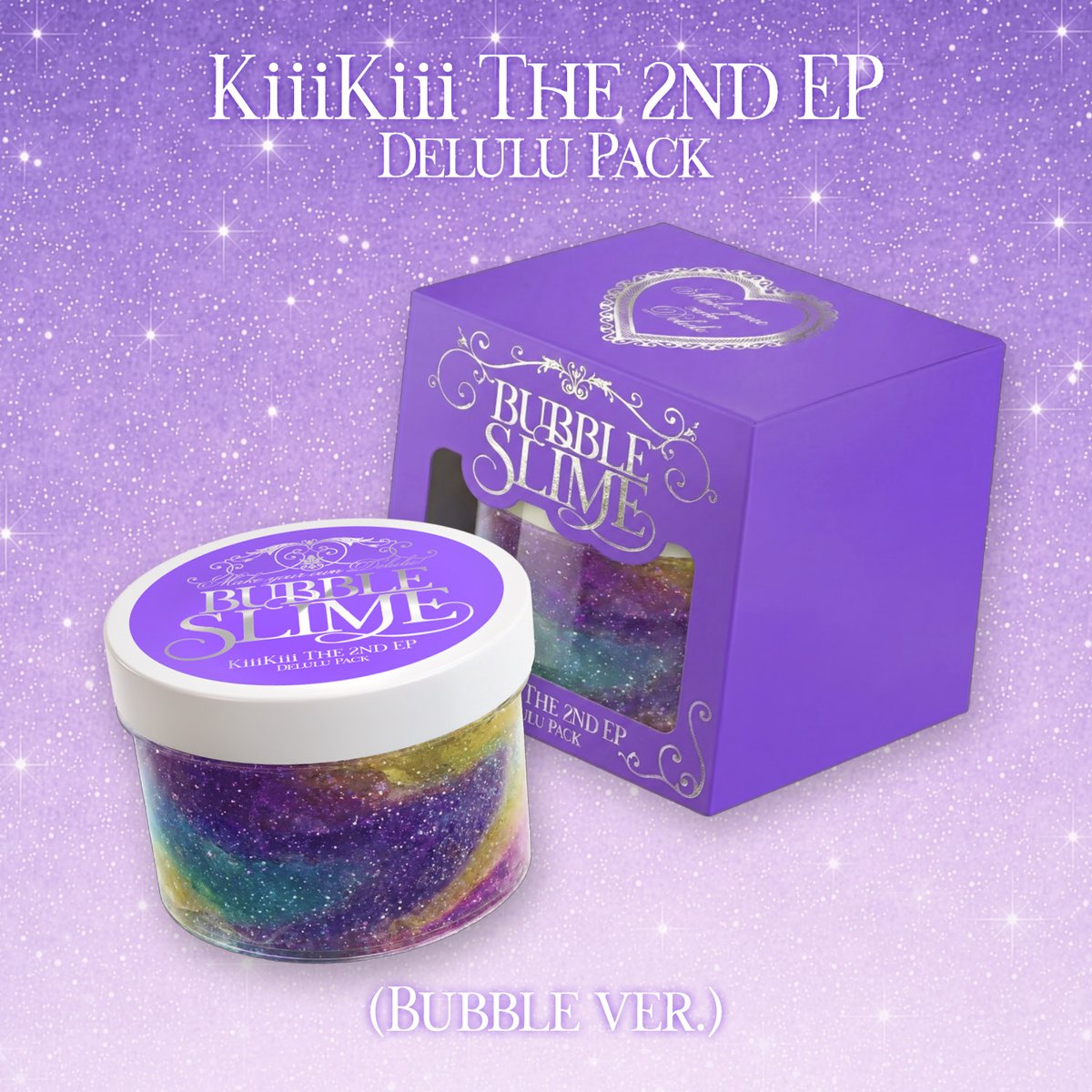 (PRE-ORDER) KiiiKiii The 2nd EP [Delulu Pack] - Bubble ver.